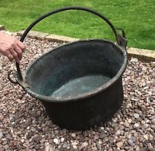 Antique Copper Large Cauldron