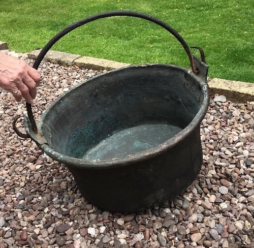 Antique copper large - antique,