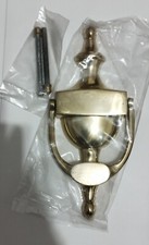 Door Knocker Polished Brass Victorian Urn Style Knocker 8in/200mm
