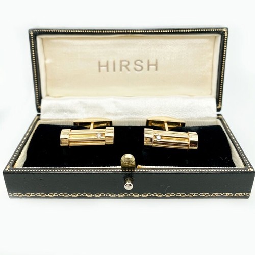 Hirsh 18ct gold diamond set - 18ct,