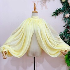 Chiffon Wedding Cloaks Puffy