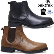 MENS LEATHER BOOTS WALKING