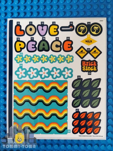 Lego creator sticker sheet - lego,