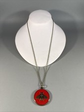 Gucci Bee Necklace/Charm Red &