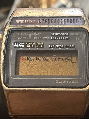 Vintage 1978 seiko a159 - vintage,