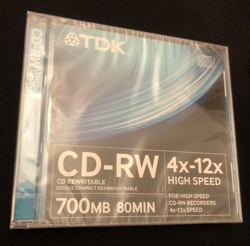 Tdk data 700 mb 80 - cd-rw,