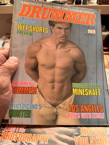 Drummer issue gay leather - 39,
