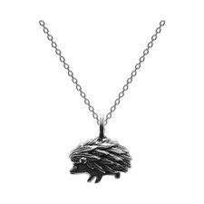 Detailed Hedgehog Necklace