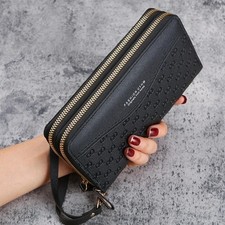 Fashion Embossed Double Zipper