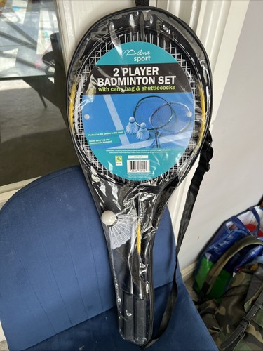 Player badminton set with - player,