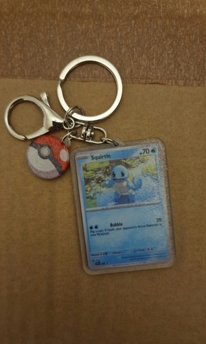 Mini squirtle pokemon card - mini,