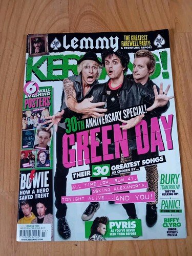 Kerrang magazine issue 1603 - magazine,