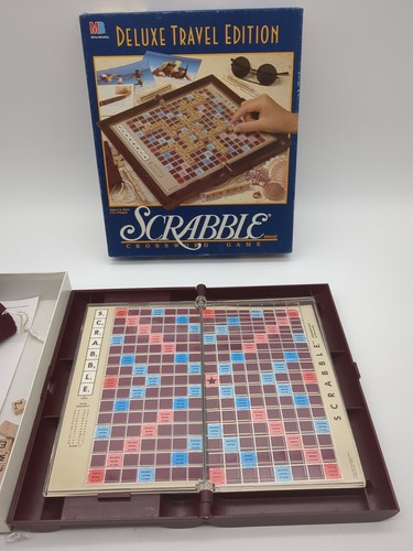 Scrabble deluxe travel edition - deluxe,
