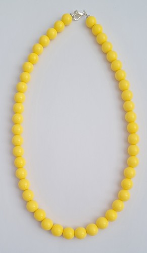Handmade 10mm acrylic - handmade, bead