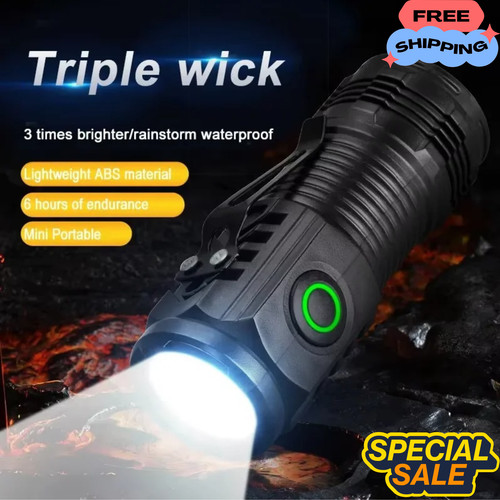1200000lm usb rechargeable led - usb,