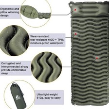 Sleeping mat self-inflating camping winter light small self-inflating air mattre