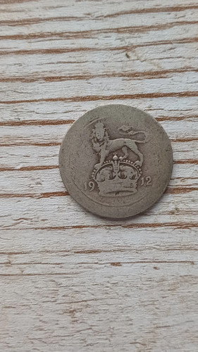 George one shilling - shilling, coin