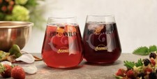 4 x Aspall Cider Pip & Wild 2/3 Pint Glases Tumblers Brand New CE Stamped