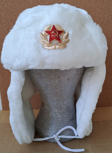 White unisex russian - white,