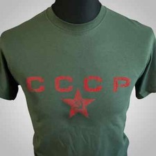 CCCP T Shirt Soviet Union USSR