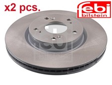 X2 PCS FRONT BRAKE DISC SET
