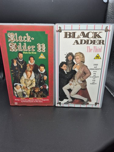 Vhs tapes black adder - vhs,