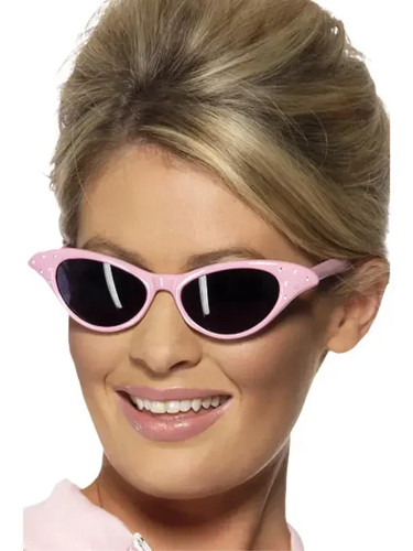 Pink 50s cat - 50s,