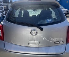 Nissan Micra 2014 Tailgate/bootlid Silver Colour 