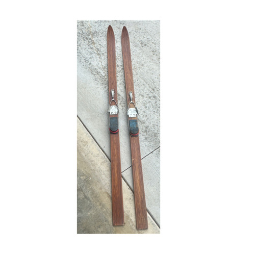 Vintage kongsberg ski wooden - vintage,