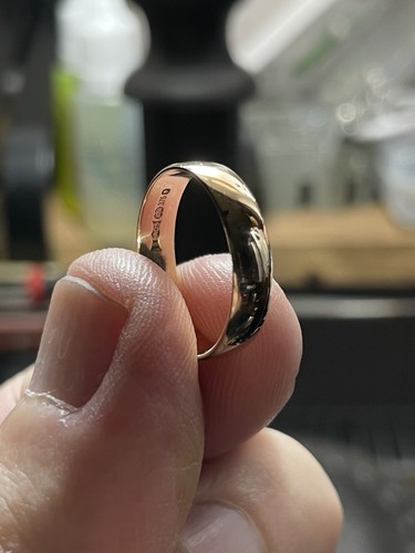 9ct yellow gold unisex - yellow,