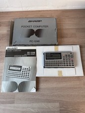 Sharp Pocket Computer PC -1246 with Programming Manual & Box
