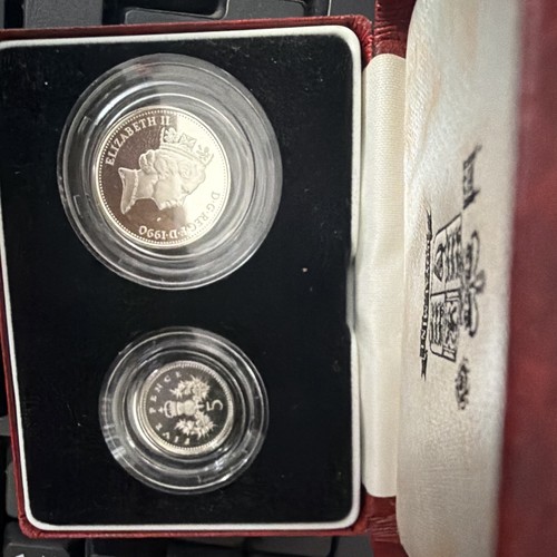 Royal mint 1990 - 1990, silver
