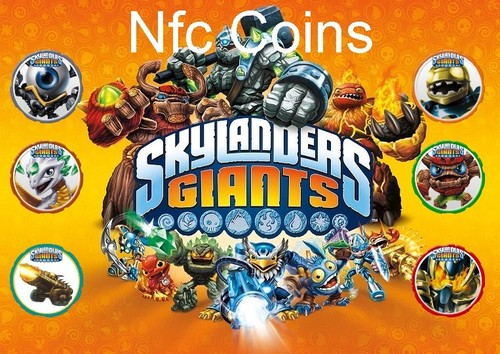Skylanders giants nfc coins - skylanders,