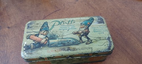 Pfaff tin with sewing - pfaff, machine