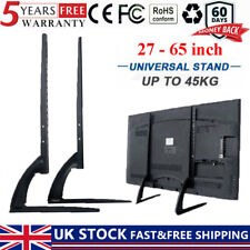 32-65"Universal Stands TV Pedestal Monitor Riser LCD LED Flat Screen Mount Stand