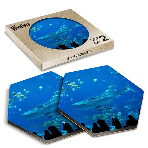 Hexagon mdf coaster giant - coaster,