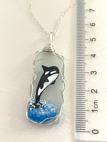 Hand painted english sea - english, glass