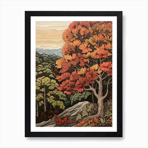 American chestnut vintage - chestnut,
