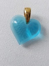Lalique Blue Turquoise Glass