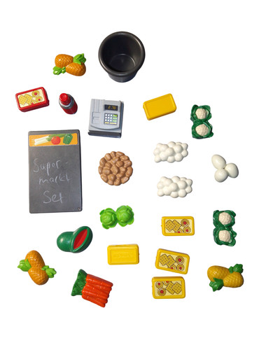 Playmobil food groceries - food,