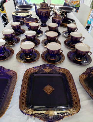 Antique french tea set - antique,