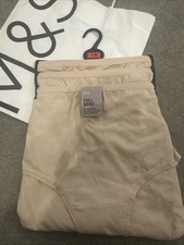 M&S COLLECTION 3 Pack Cotton Rich Full Briefs Beige Size 18 BNWT Marks & Spencer