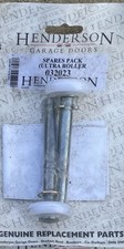 NEW HENDERSON RETRACTABLE ROLLERS Spindles Garage Door Repair Spares Part 032023