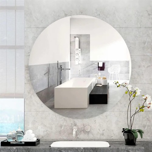 Large mirror tiles wall - tiles,