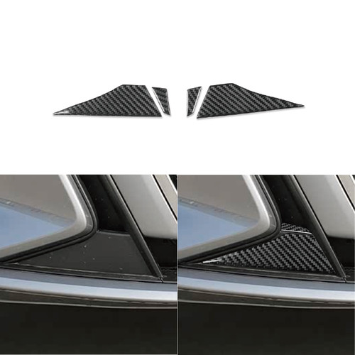 4pcs real carbon - 4pcs, front