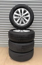 Vw Transporter T5 T5.1 T6 T6.1 Genuine Alloy Wheels 16” Hankook 205/65/16C X4