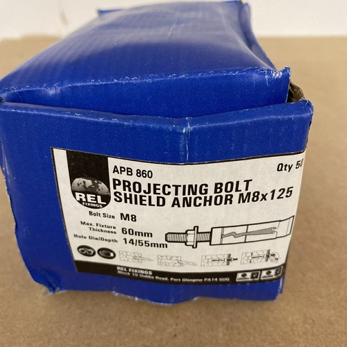 Rel fixings projecting bolt - projecting,