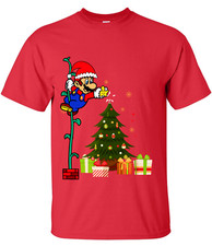 Super Mario Christmas Star Tee