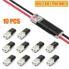 10X 12V 2Pin Cable Wire Connector Plug Waterproof Sealed For Electrical Car UK