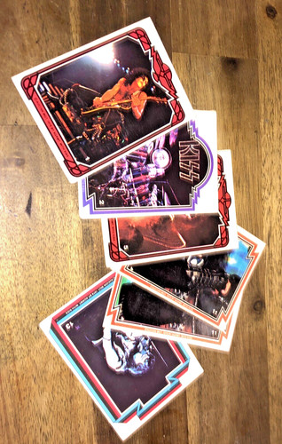 1978 kiss trading card series - trading,